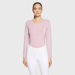 Outlet T-Shirt manches longues Tina Crystal AW24 Femme Tenue D'Équitation Femme·T-Shirts équitation Femme