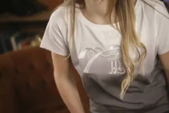 New T-Shirt Poppy Strass - PENELOPE COLLECTION Femme Tenue D'Équitation Femme·T-Shirts équitation Femme