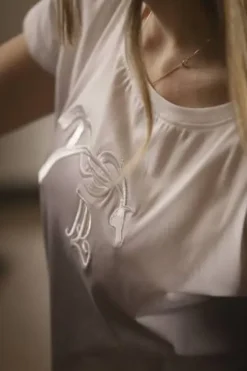 New T-Shirt Poppy Strass - PENELOPE COLLECTION Femme Tenue D'Équitation Femme·T-Shirts équitation Femme