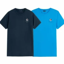 Hot T-shirt pour homme Crest Print 2023 - Homme Tenue D'Équitation Homme·T-Shirts équitation Homme