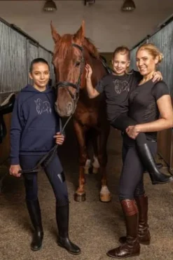 New T-Shirt équitation ROSE GOLD - - Technique et confort Femme Tenue D'Équitation Enfant·T-Shirts équitation Enfant|Tenue D'Équitation Femme·T-Shirts équitation Femme