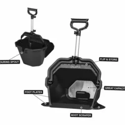 Hot Valet d'écurie ergonomique - Léger et facile d'utilisation Entretien De L'Écurie·Ramasse Crottins