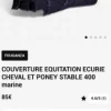 Vends couverture 400 g neuve Couvertures Cheval
