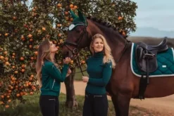 Outlet Veste AMAZONITE - Femme Tenue D'Équitation Femme·Sweat Shirt, Polaire Et Pull Femme