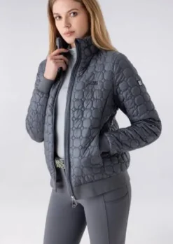 New Veste bomber matelassée octogone Edae - Femme Tenue D'Équitation Femme·Parka, Blouson, Doudoune
