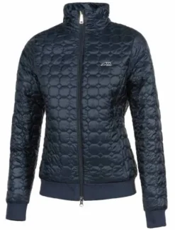 New Veste bomber matelassée octogone Edae - Femme Tenue D'Équitation Femme·Parka, Blouson, Doudoune