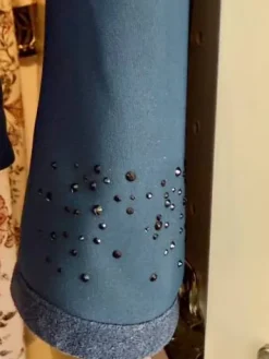 Veste concours samshield Victorine 36 bleu marine Femme La Cavalière En Concours|La Femme En Concours