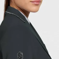 Hot Veste concours Victorine Crystal Fabric AW24 Femme La Cavalière En Concours|La Femme En Concours