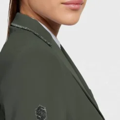 Hot Veste concours Victorine Crystal Fabric AW24 Femme La Cavalière En Concours|La Femme En Concours