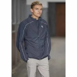 Clearance Veste d'échauffement KlJon pour homme - Homme Tenue D'Équitation Homme·Parka, Blouson, Doudoune