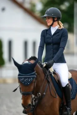 Clearance Veste de concours CRYSTAL SECOND SKIN TECHNOLOGY - - Tissu technique Femme Le Cavalier En Concours|L'Homme En Concours