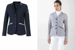 Outlet Veste de concours en maille Caspec - - femme Femme La Cavalière En Concours|La Femme En Concours