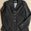 Hot Veste de concours Komutekir noire Femme Tenue De Concours Femme·Veste De Concours|La Cavalière En Concours