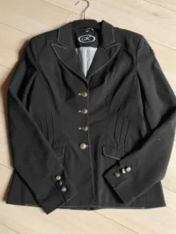 Hot Veste de concours Komutekir noire Femme Tenue De Concours Femme·Veste De Concours|La Cavalière En Concours