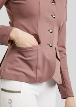 Clearance Veste de concours Mogloria Gun Metal - - Cristaux élégants Femme La Cavalière En Concours|La Femme En Concours