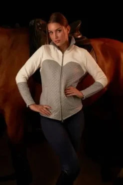 Best Veste d'équitation imperméable avec inserts en suède - Femme Tenue D'Équitation Femme·Parka, Blouson, Doudoune