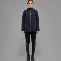 Hot Veste imperméable Revo 3-Way 3 en 1 - Femme Tenue D'Équitation Femme·Parka, Blouson, Doudoune