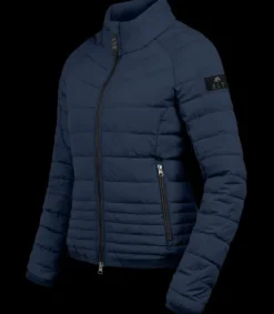 Veste légère Haarlem marine Femme Tenue D'Équitation Femme·Parka, Blouson, Doudoune
