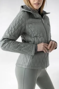 Sale Veste matelassée avec capuche Esabe - Femme Tenue D'Équitation Femme·Parka, Blouson, Doudoune