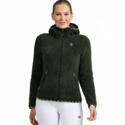 Hot Veste Nellah Teddy Jacket - Femme Tenue D'Équitation Femme·Sweat Shirt, Polaire Et Pull Femme