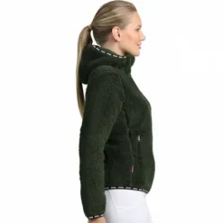 Hot Veste Nellah Teddy Jacket - Femme Tenue D'Équitation Femme·Sweat Shirt, Polaire Et Pull Femme