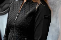 New Veste Next generation Jacket Black - Femme Tenue D'Équitation Femme·Parka, Blouson, Doudoune