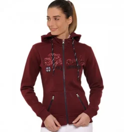 Outlet Veste Roxie Jacket Sequin - Femme Tenue D'Équitation Femme·Sweat Shirt, Polaire Et Pull Femme
