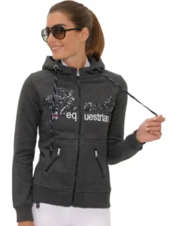 Outlet Veste Roxie Jacket Sequin - Femme Tenue D'Équitation Femme·Sweat Shirt, Polaire Et Pull Femme