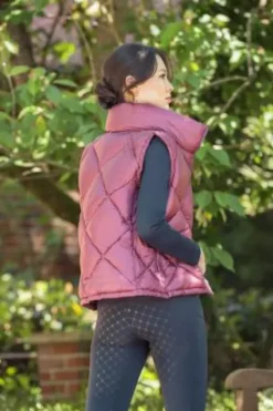 Discount Veste sans manches Heritage 2025 - - Rembourrage léger Femme Tenue D'Équitation Femme·Gilets Et Bodywarmer