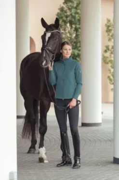 Veste zippée ZIP SHIRT HERITAGE 2024 - Femme Tenue D'Équitation Femme·Sweat Shirt, Polaire Et Pull Femme