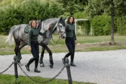 Best Vision Top - Deep Olivine Femme Tenue D'Équitation Femme·Polos Et Chemises