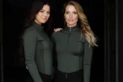 Best Vision Top - Deep Olivine Femme Tenue D'Équitation Femme·Polos Et Chemises